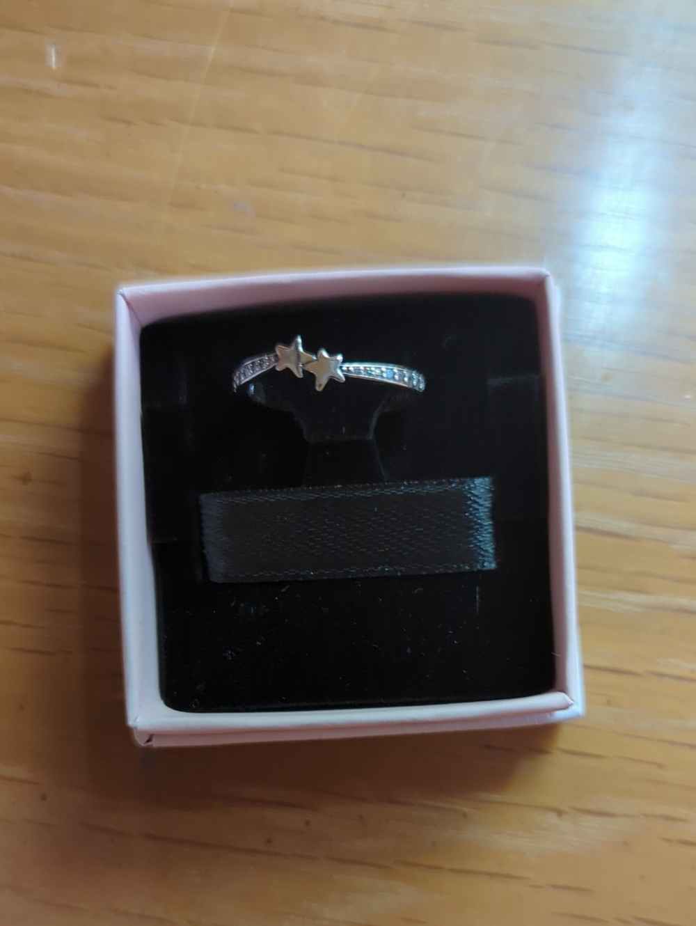 Pandora Shooting Star sparkle ring new Size 7